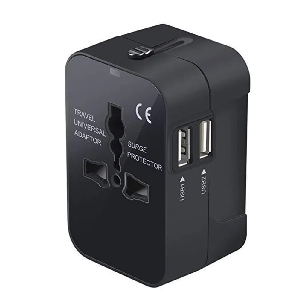 WTA-502U 2USB Multifunctional Travel Switch Plug Conversion European Standard Converter | Электроника