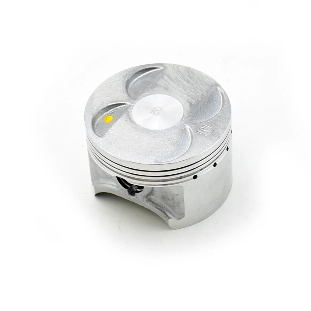 Цилиндр двигателя мотоцикла с блочным поршнем и поршневым кольцом