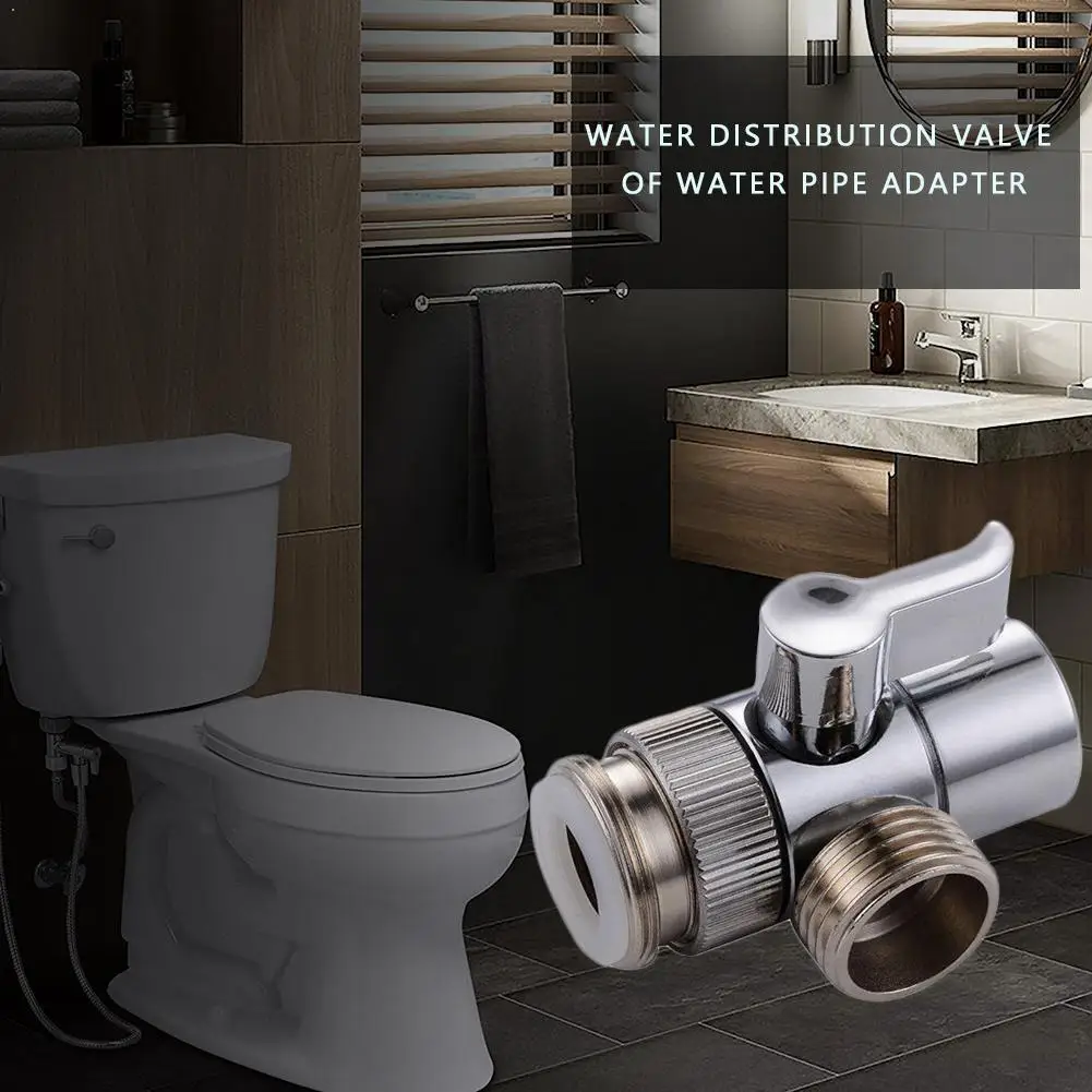 Медь 3 сторонний выход переключающий клапан для Кухня биде и замена Ванная