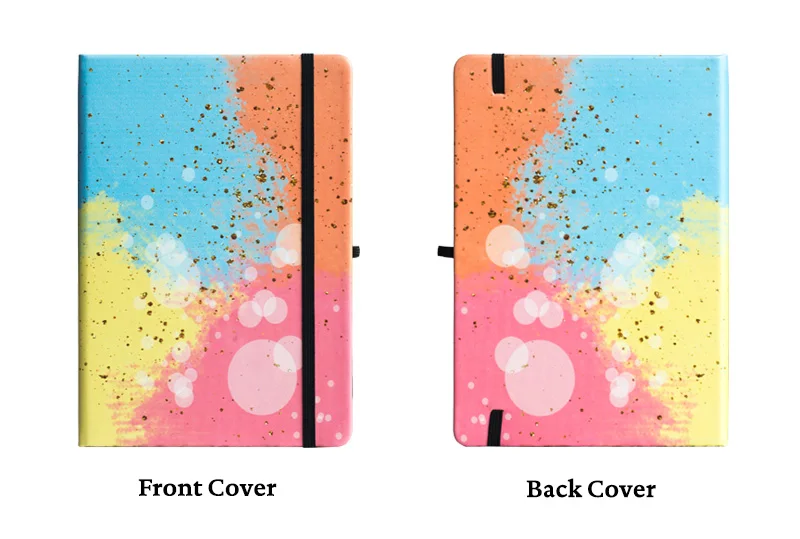 Love Bubble Grid твердый переплет A5 PU Bullet блокнот эластичный ремешок для путешествий в горошек журнал Bujo поддержка Настройка