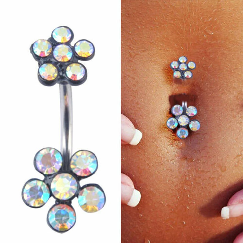 Короткий стержень симметричный двухцветный в форме сливы медицинская сталь