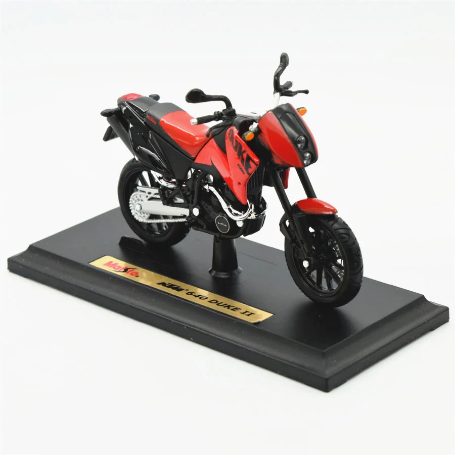 

Модели моделей для мальчиков и детей Maisto KTM 1/18, масштаб 640 1:18, мотоциклы Duke II, литые модели, подарок на день рождения
