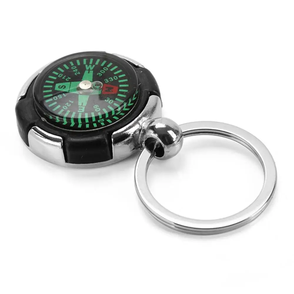 Портативный Мини Компас практичный Guider для наружного кемпинга компас брелок