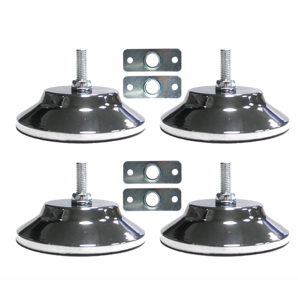 

4pcs Leg Levelers 5 inch W/ mount Adjustable Foot pad Feet Set With mount