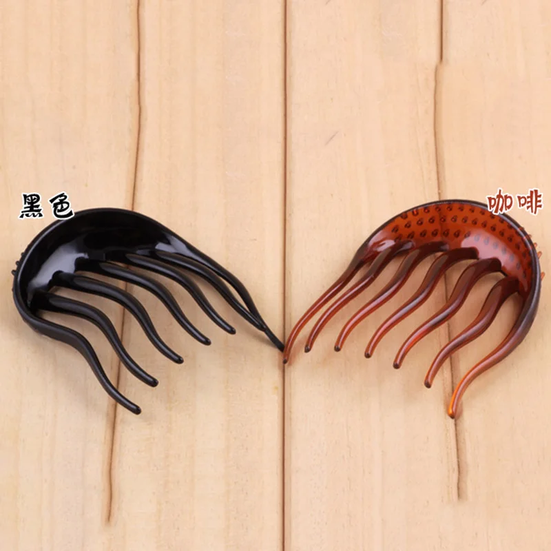 1 шт. вставки заколка для волос ухабистый хвост Расчёска Шпилька пушистая повязка