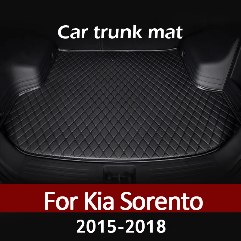 

Car trunk mat for KIA Sorento five seat/Seven seats 2015 2016 2017 2018 cargo liner carpet interior accessories cover
