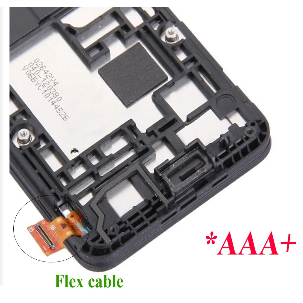 WEIDA/4 &quotчехол с подставкой и отделениями для карт Nokia Lumia 530 N530 ЖК дисплей сенсорный