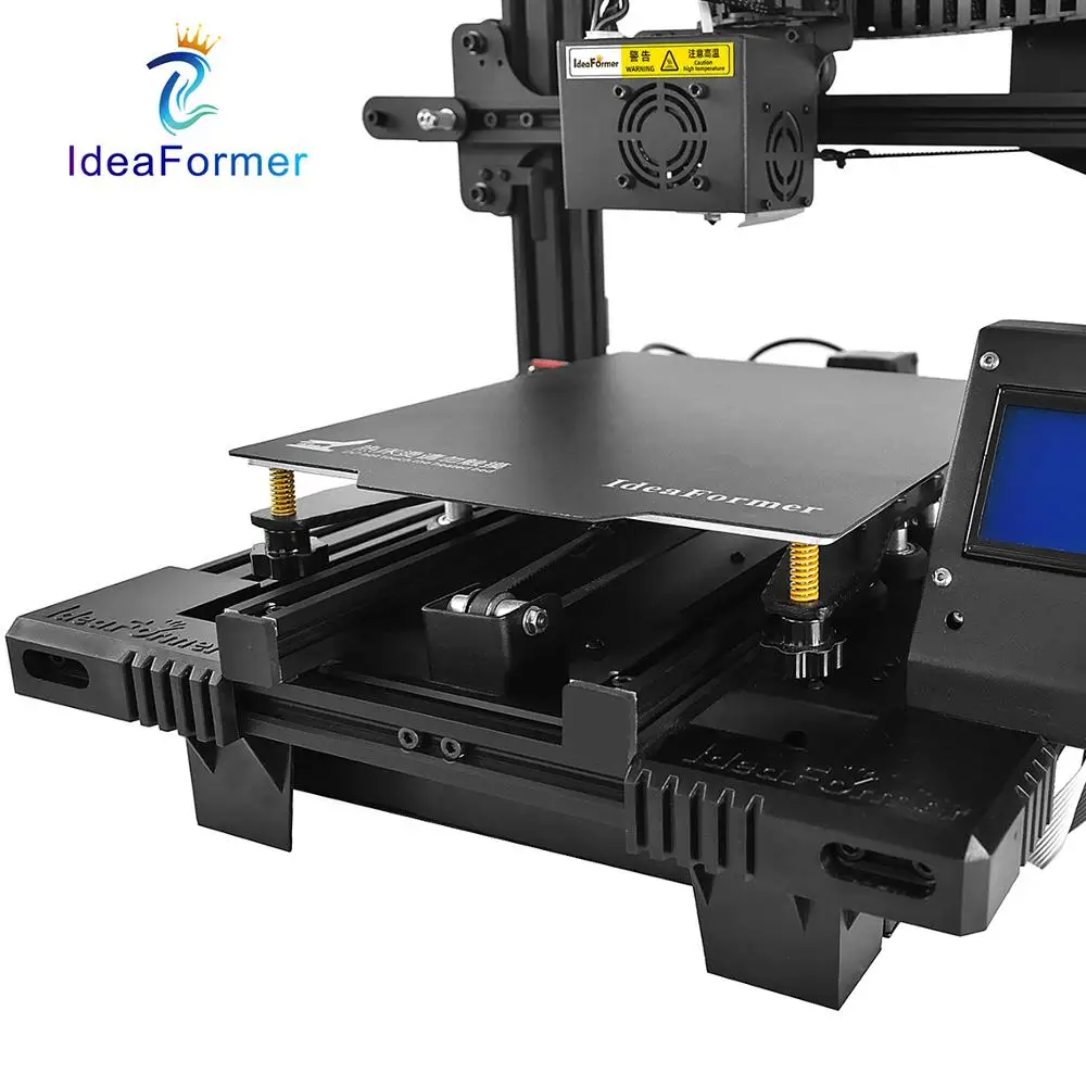 Ideaformer Pro FDM 3D Printer Dual Z Axis &Dual Y Axis silent Printing 300*300*350mm Full Metal Magnetic Build Plate DIY Printer