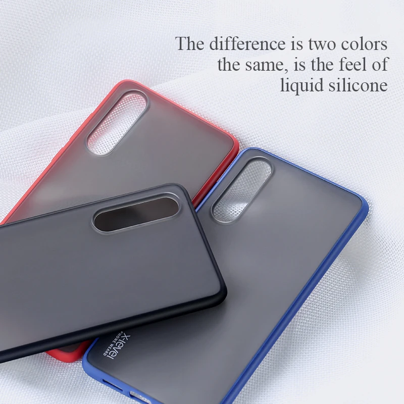 x level transparent case for huawei p30 pro hard matte pc soft silicone edge back phone cover for huawei p30 lite case p30 free global shipping