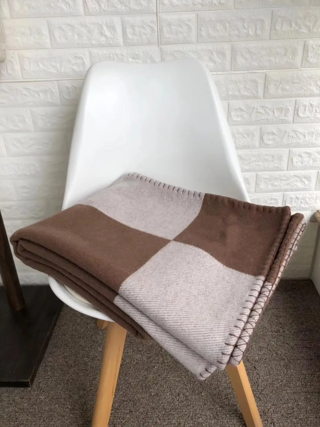 В европейском и американском стиле Благородные Роскошные густой мех темно