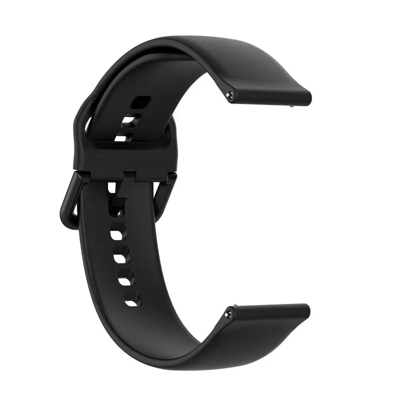 Резиновый ремешок для наручных часов Samsung Galaxy Watch Active/active2 мягкий силиконовый