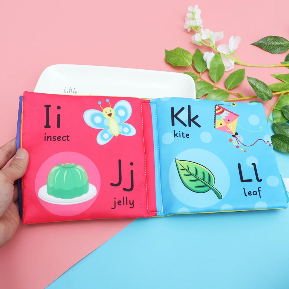 

1pc Cloth Book Three-dimensional Large English Letters Enlightenment Educational Toys for Baby Infant