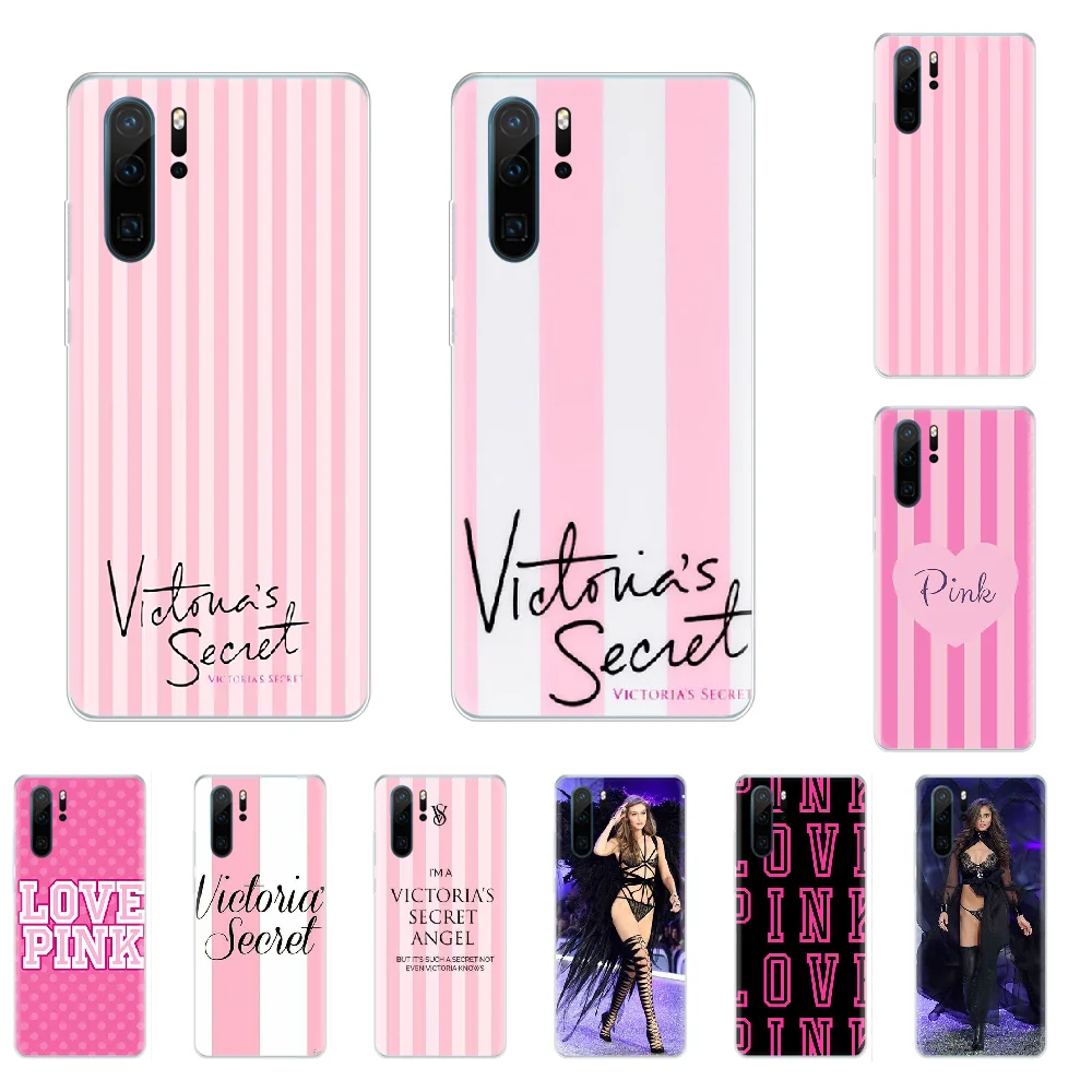 Роскошный чехол для телефона Victoria PINK girl уникальный дизайн Huawei P8 P9 P10 P20 P30 Pro Lite smart Z