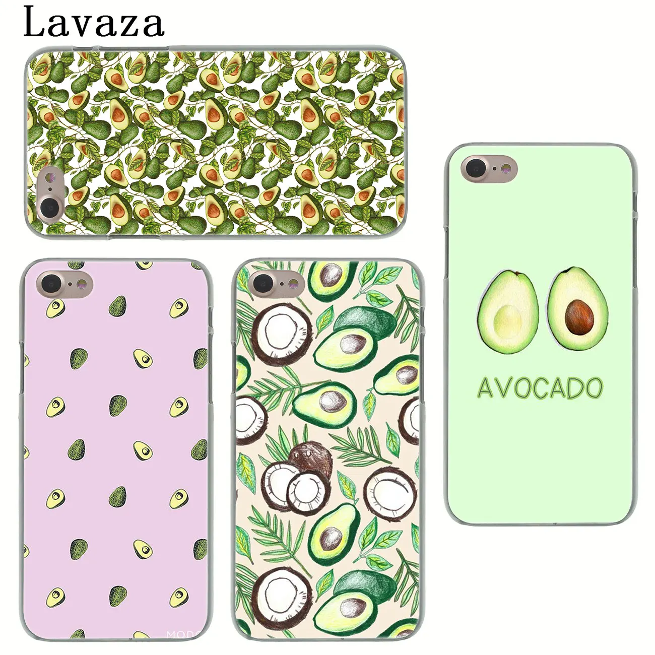 Чехол Lavaza Cute Avocado для iPhone XR XS X 11 Pro Max 10 7 8 6S 5 5S SE 4S 4 | Мобильные телефоны и аксессуары