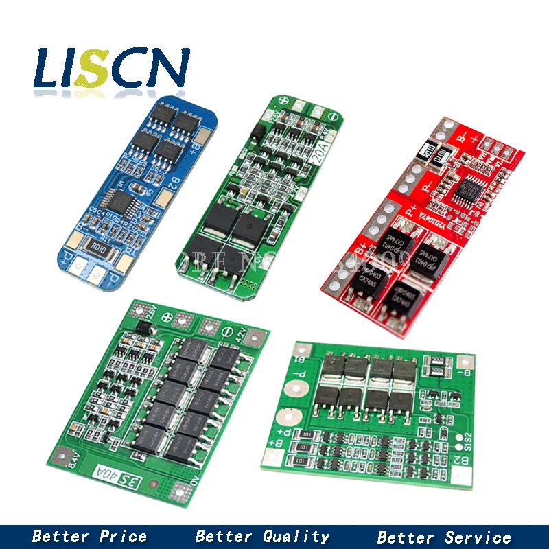 3S 10A 20A 25A 30A 40A литий-ионная батарея лития 18650 Charger Совета по защите PCB BMS для