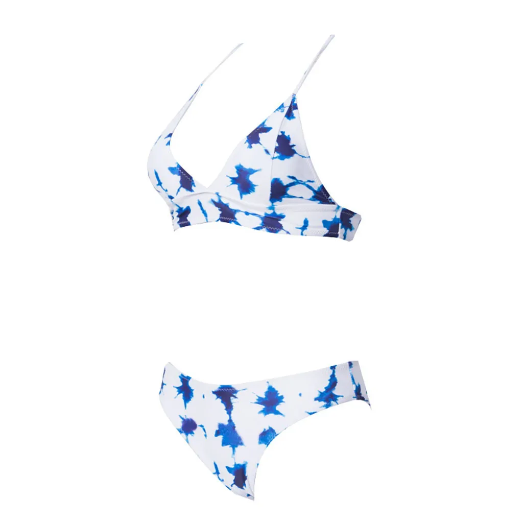 Бикини для женщин большие размеры бикини такини высокая талия RuffleSwimwear Swimuit