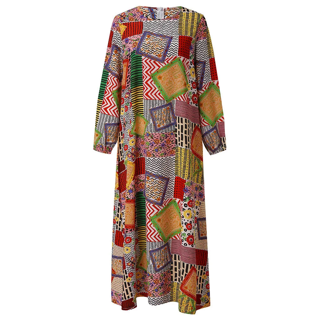 Лето 2019 горячая Распродажа женское винтажное повседневное Цветочное платье с