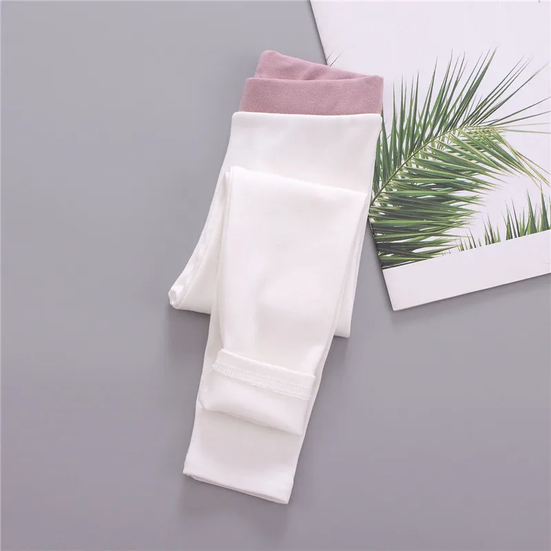 Pantalones pitillo el&aacute;sticos para ni&ntilde;os y ni&ntilde;as de 1 a 7 a&ntilde;os, mallas ajustadas de Color caramelo, ropa para primavera y oto&ntilde;o, 2021-3