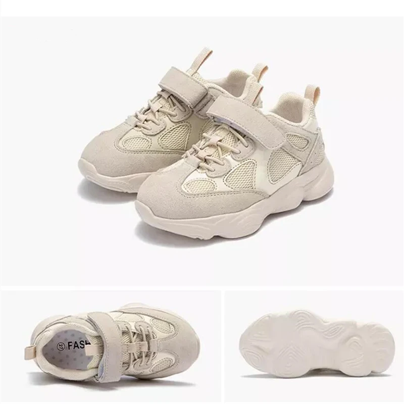 Модные детские кроссовки ультра дышащие сетчатые легкие для бега и тенниса обувь