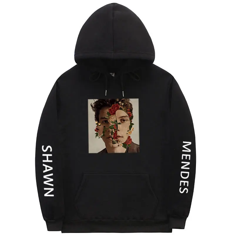 Толстовка с капюшоном Shawn Mendes для мужчин и женщин уличная одежда худи в стиле хип