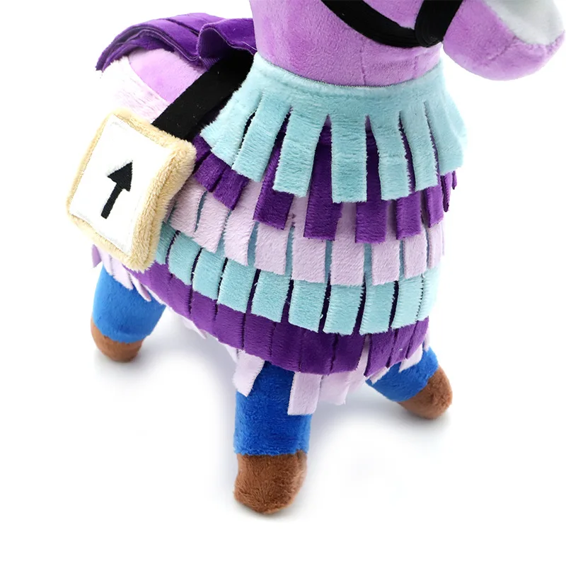 

New Cute Stuffed Fortress Night Doll Alpaca Llama Plush Toy Game Alpaca Rainbow Horse Stash Stuffed Doll Toy Kids Children Gift
