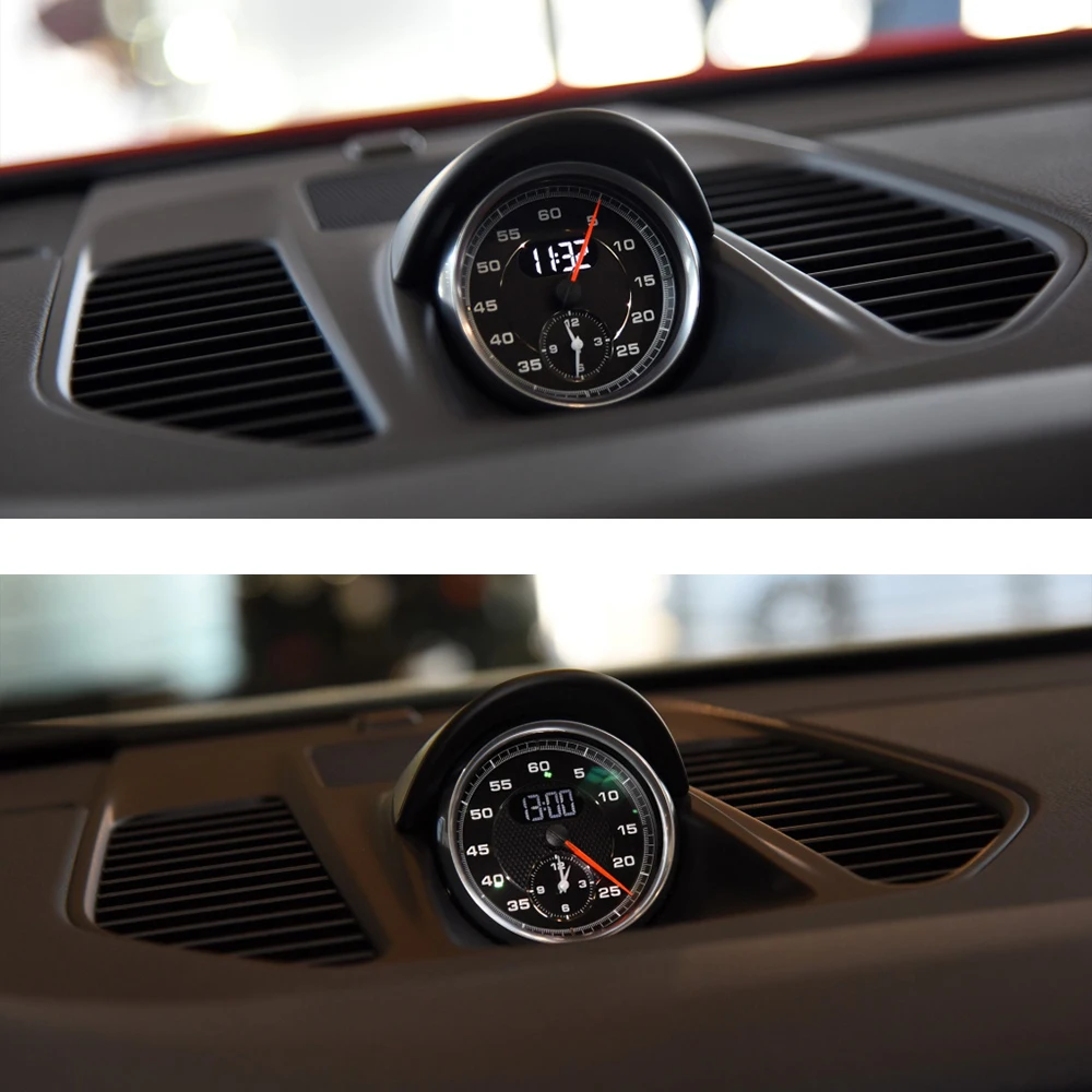 Автомобильный секундомер для porsche 911 series компас центральный пульт электронный