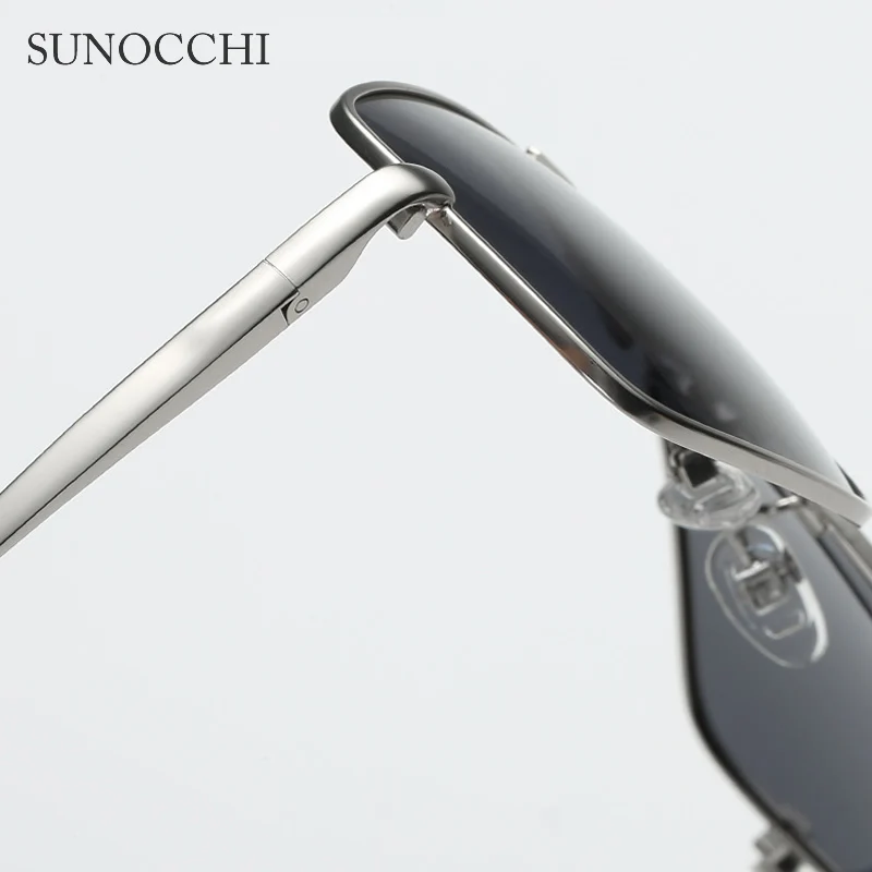 2020 Пилот солнцезащитные очки мужские поляризованные зеркальные Классические