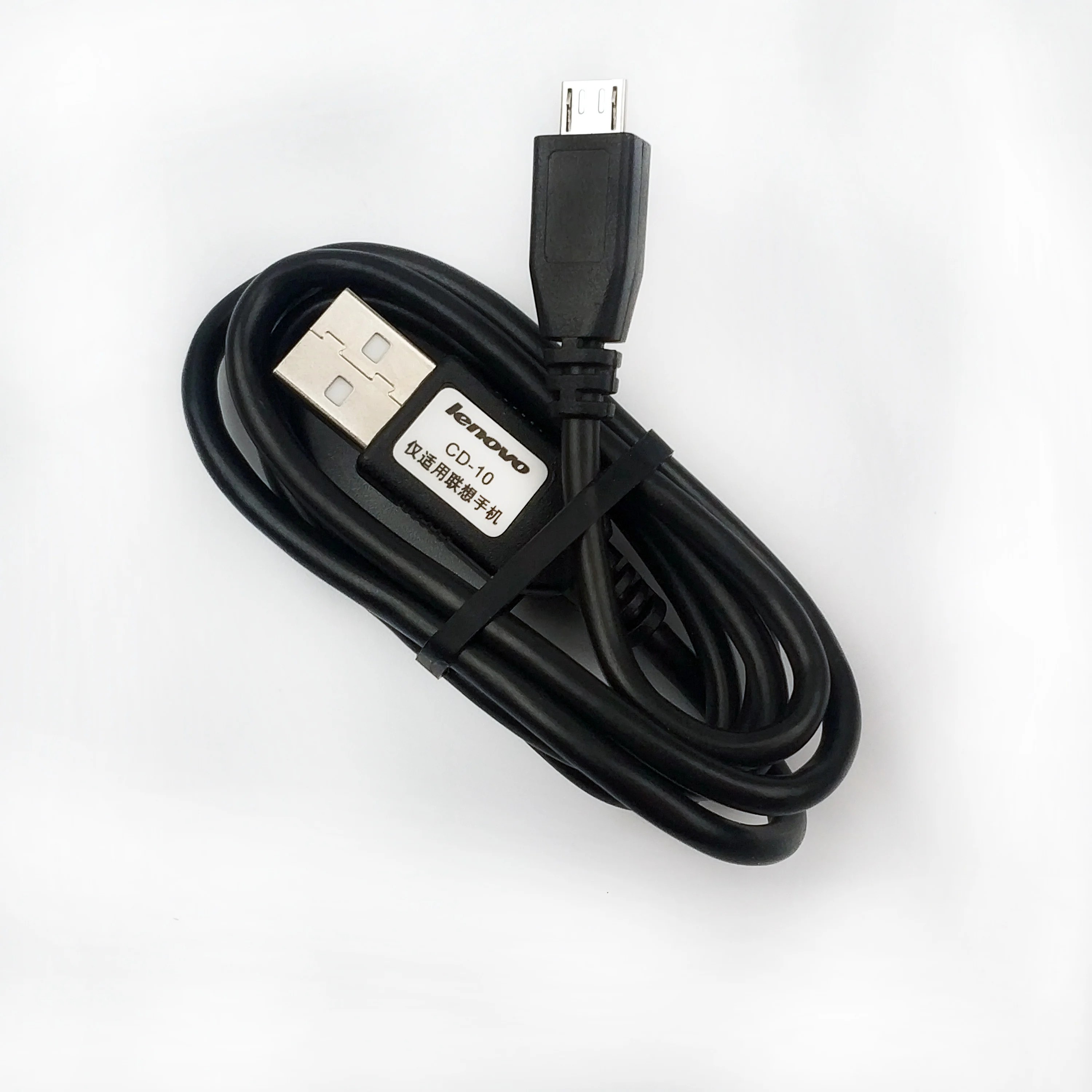 Оригинальный кабель зарядного устройства lenovo k5 Micro usb 2 0 черный/белый 100 см 2A