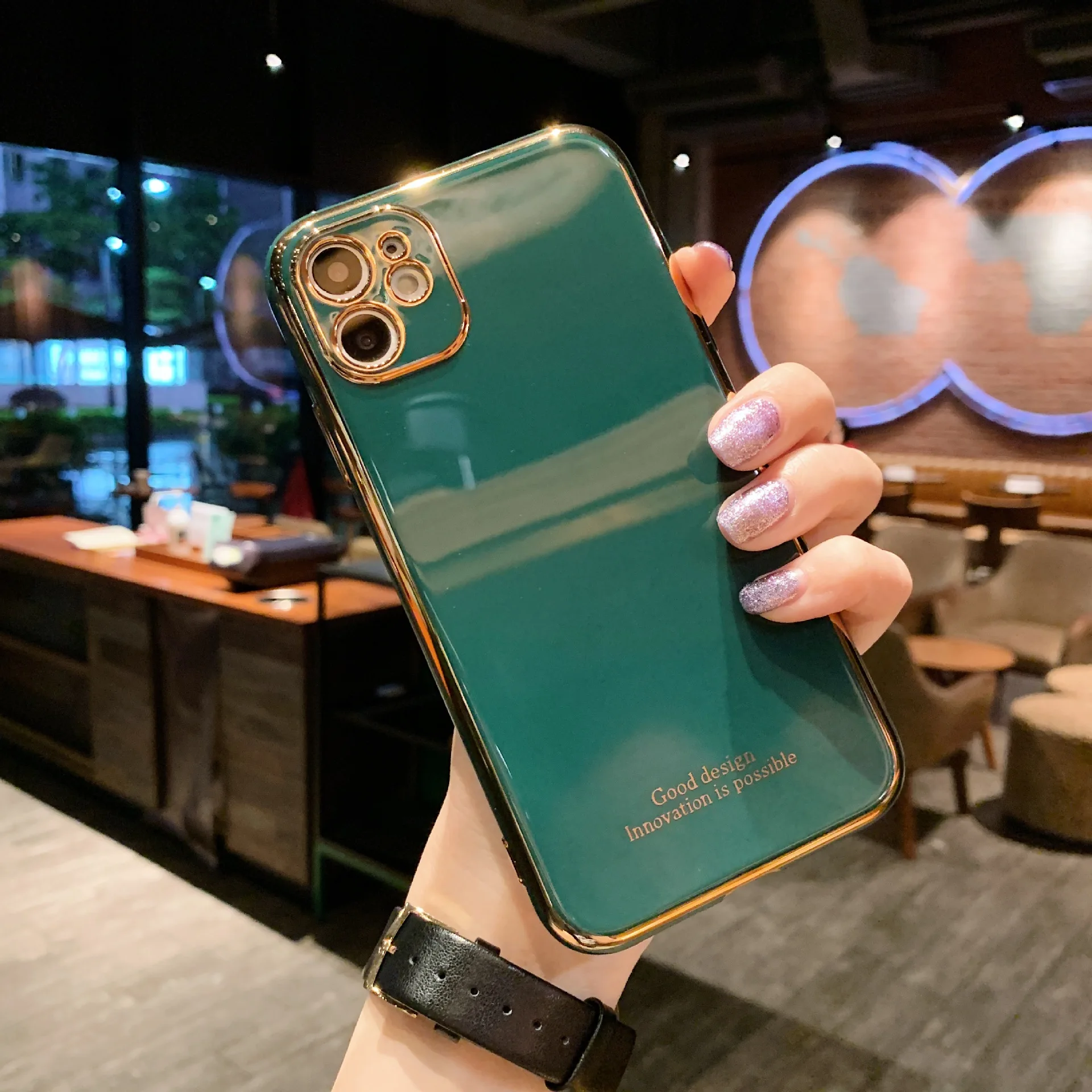 Чехол suef для телефона iPhone 11 Pro Max X Xs роскошная задняя крышка с покрытием