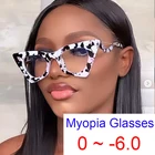 Оправа для очков женская, кошачий глаз, в стиле ретро, от 0 до-2021, с защитой от сисветильник, 6,0