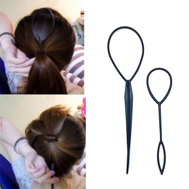 Женская заколка-зажим для укладки волос в разных стилях приспособление пучка