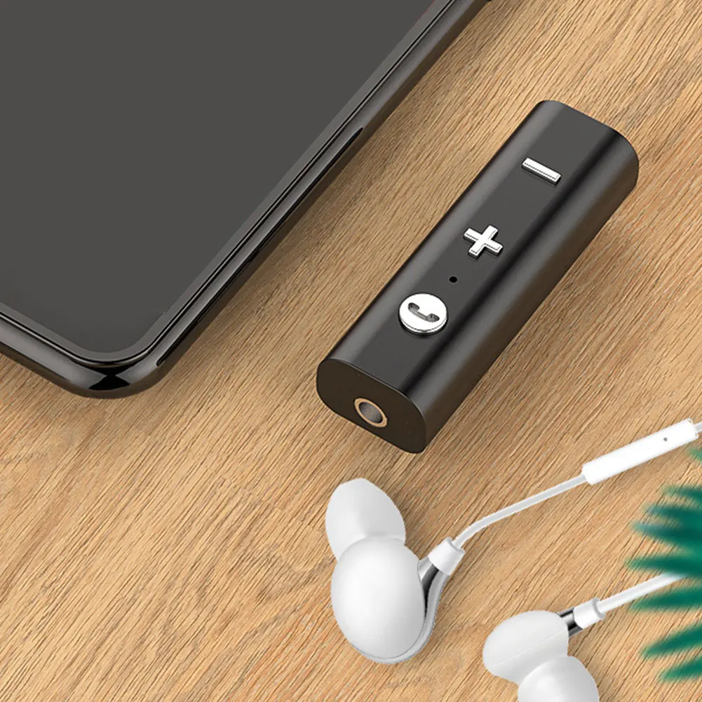

BT001 Sound Quality Handsfree Car Speaker Portable Audio Receiver 3.5mm Music Playing Headphone Navigation Bluetooth 5.0