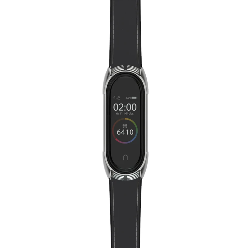 Фото Ремешок из натуральной кожи для Mi Band 5 браслет ПУ Amazfit Xiaomi 6 4 3 Смарт-аксессуары Ремешок из натуральной кожи для Mi Band 5 браслет ПУ Amazfit Xiaomi 6 4 3 Смарт-аксессуары