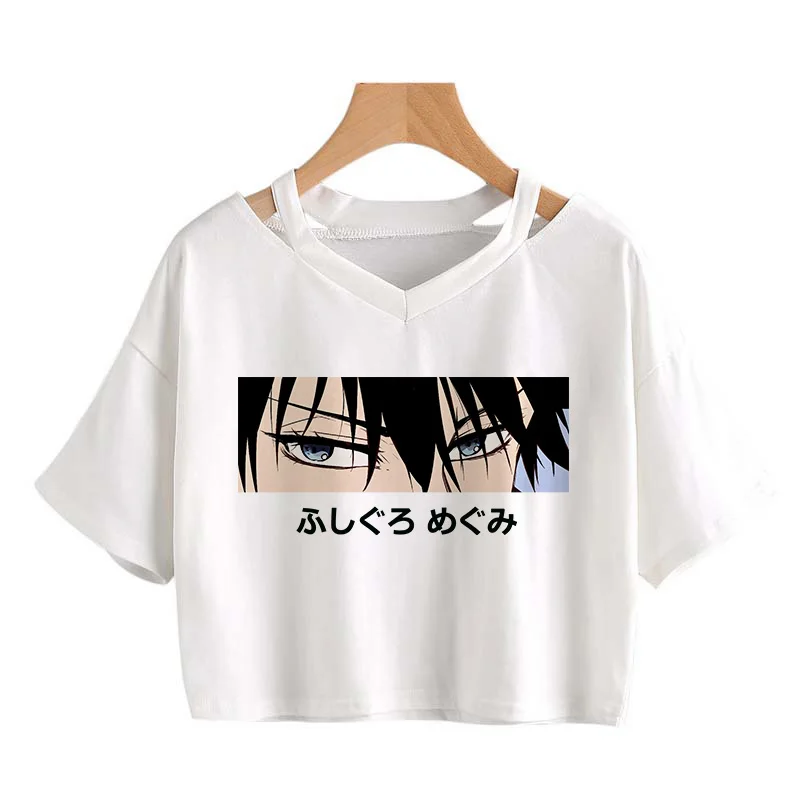 Женская футболка в стиле Харадзюку короткий топ с японским аниме и графическим