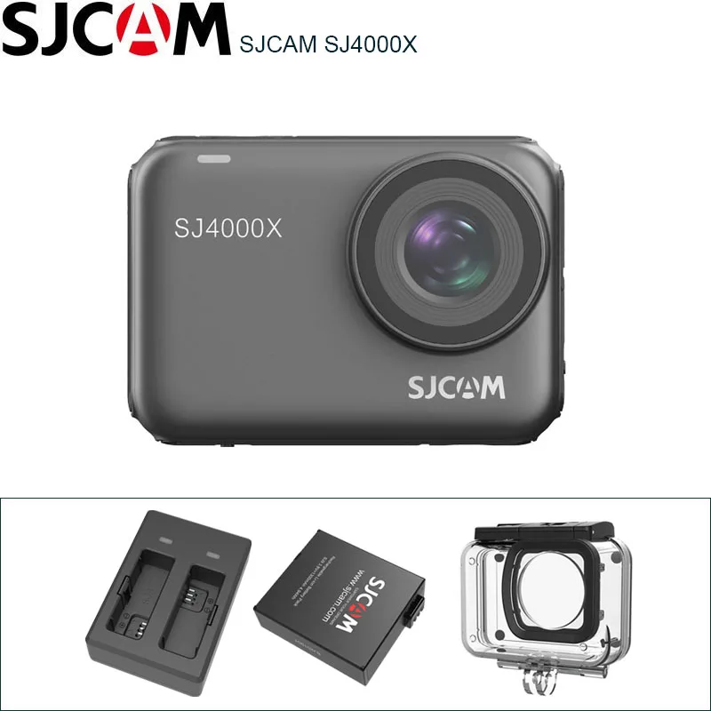Экшн камера SJCAM SJ4000 Series SJ4000X водонепроницаемая с гироскопом сенсорным экраном 2 33