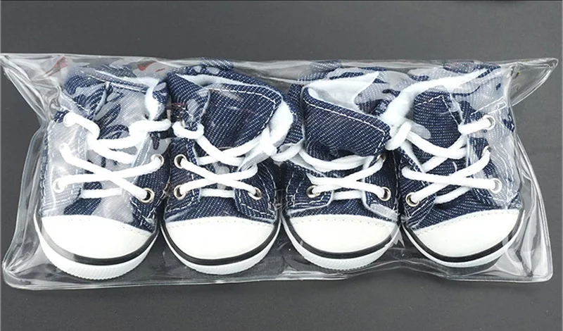 Парусиновая обувь для домашних питомцев собак щенков зимняя Уличная пешего