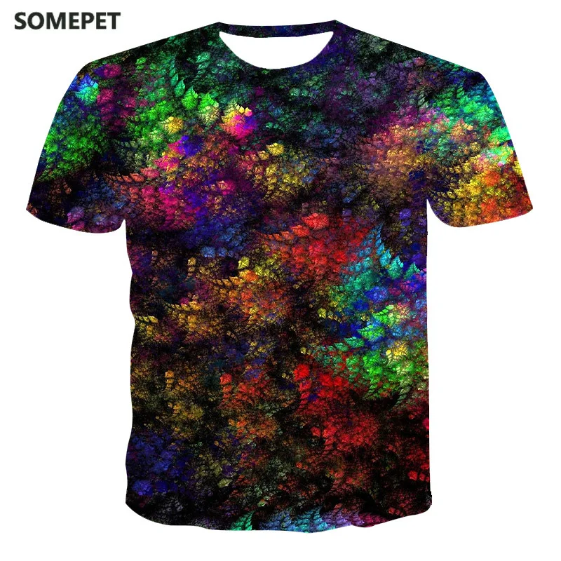 

2020 New Summer T-Shirt Abstract Men'S Woman Anime Print T-Shirt Men'S T-Shirt Street Wear