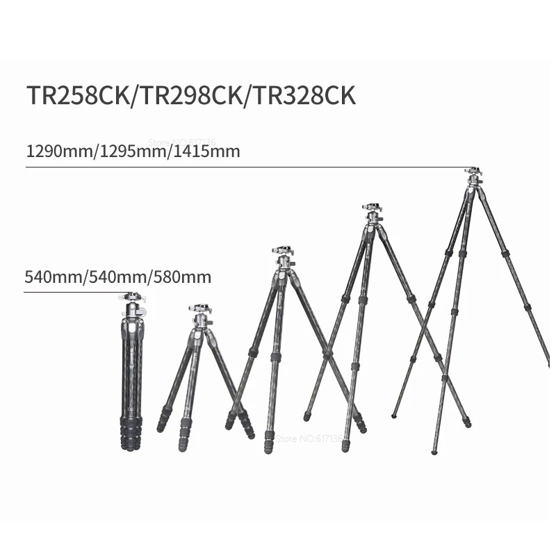 Benro TR298C TR298CK штатив из углеродного волокна черепаха штативы Камера подставки 4