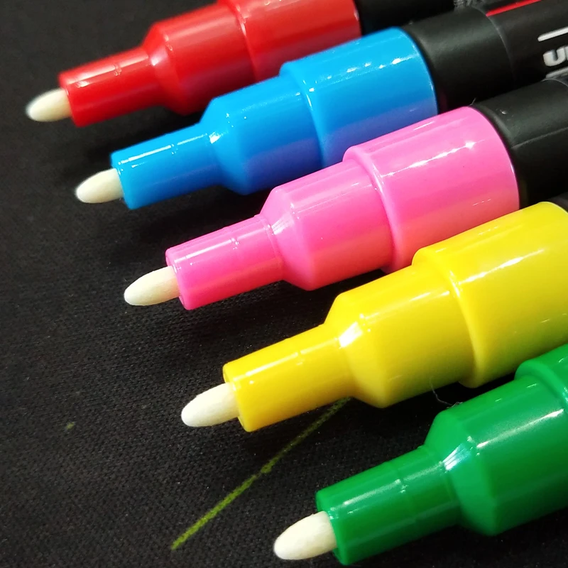 15 цветов Набор Мицубиси уни Posca PC 3M маркер краски тонкая Tip 0.9mm 1.3mm набор маркеров