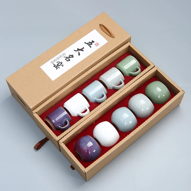 5 шт. керамическая чашка 50-100 мл чайная посуда китайский чайный сервиз Кунг-фу