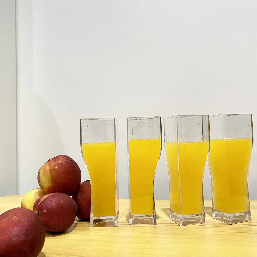 Стеклянная пивная кружка 4 в 1 для домашнего сада пива толстая небьющаяся