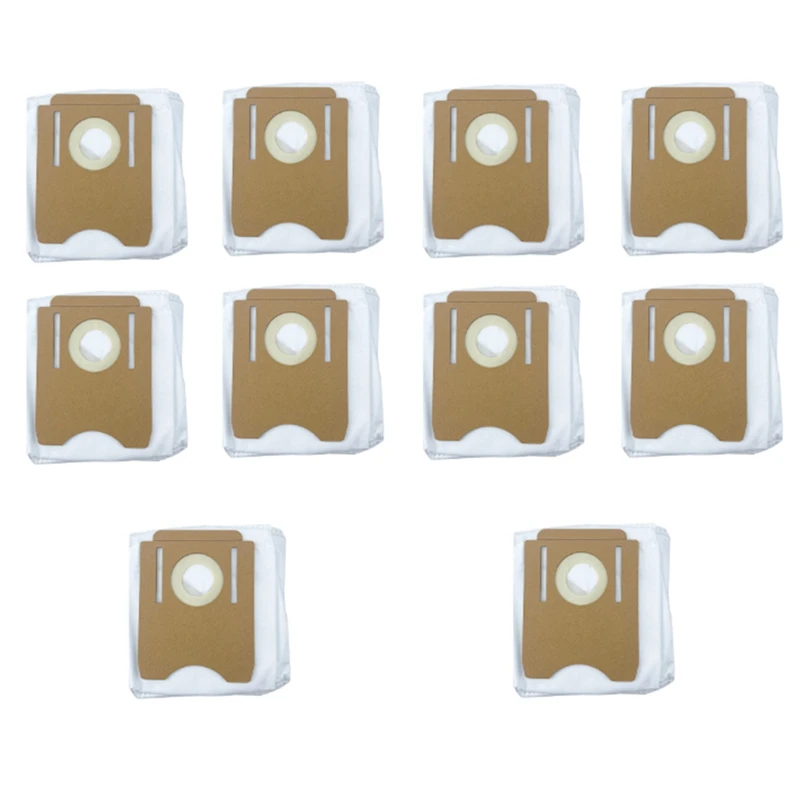 10PCS Dust Bag Dust Storage Bag Garbage Bag Dust Collection Bag Sweeping Robot Accessories For Midea S8 S8+