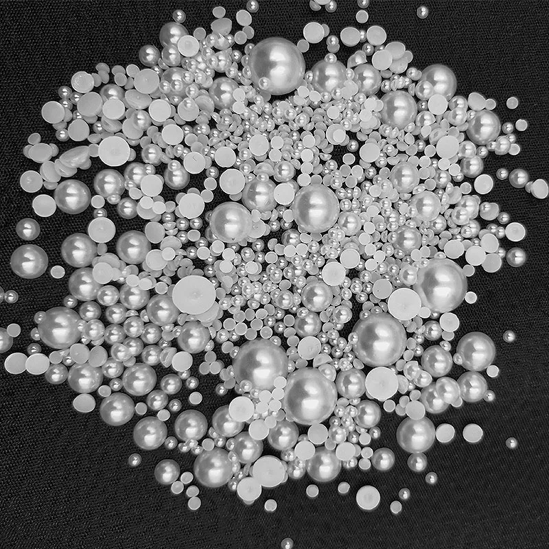2/3/4/5mm Half Round Pearl Rivets Button for Cloth Pants Hat Bag Shoes DIY Crafts Decoration Home Garment Accessories | Дом и сад