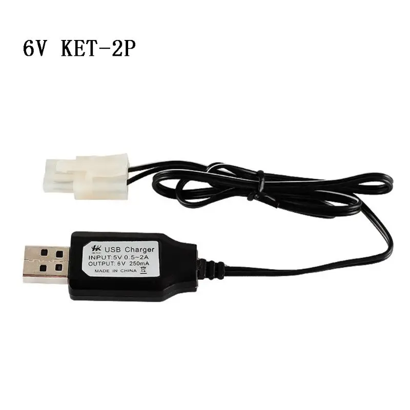 1 шт. Перезаряжаемые Батарея Зарядное устройство Ni-Cd Ni-MH батареи KET-2P переходник 6V