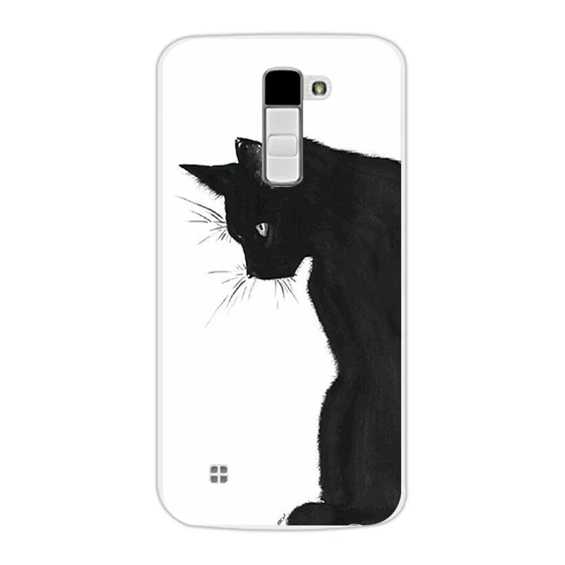 Для LG K10 Lte K 10 K420N M2 K410 K430DS F670 двойной чехол для телефона тигровый дизайн задняя