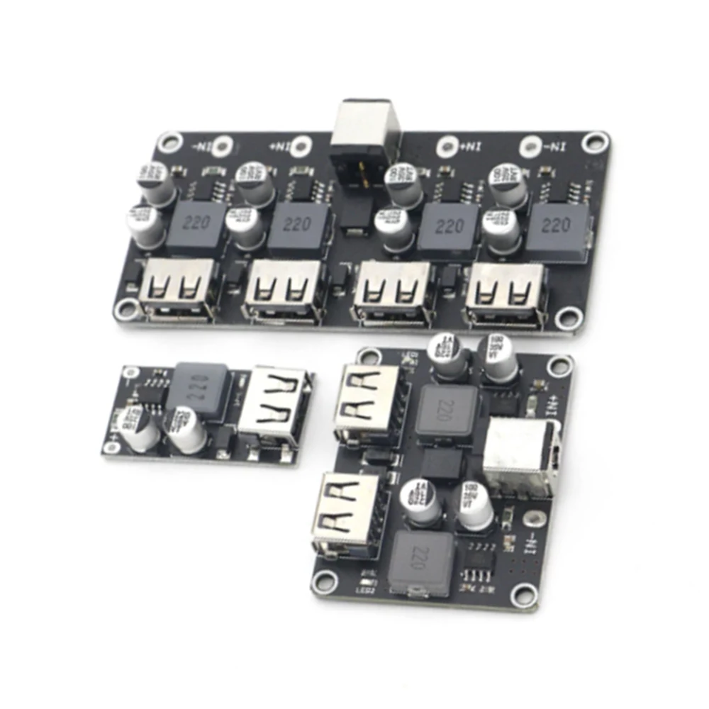 USB QC3.0 DC QC2.0 понижающий преобразователь модуль зарядки 6 32 в 9 12 В 24 для быстрой