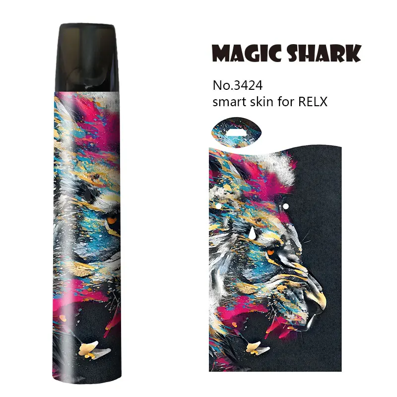 Ультратонкий Женский комплект для вейпа Magic Shark 2.5D со стереозвуком девушек и Льва