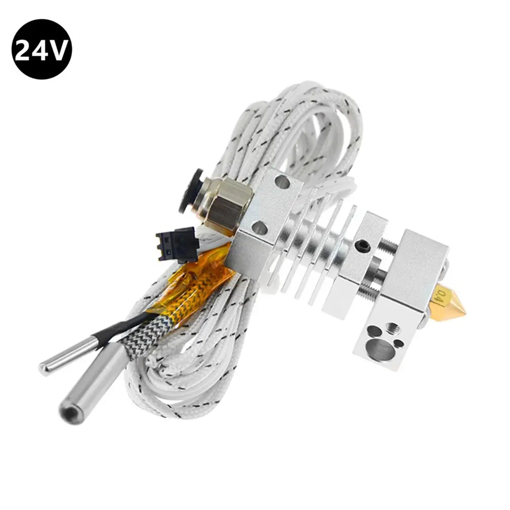 

Nozzle CR10 Remote Nozzle 24V 50W 3D Printer Accessories Ultra Fast Heating Stable Characteristics High Reliability