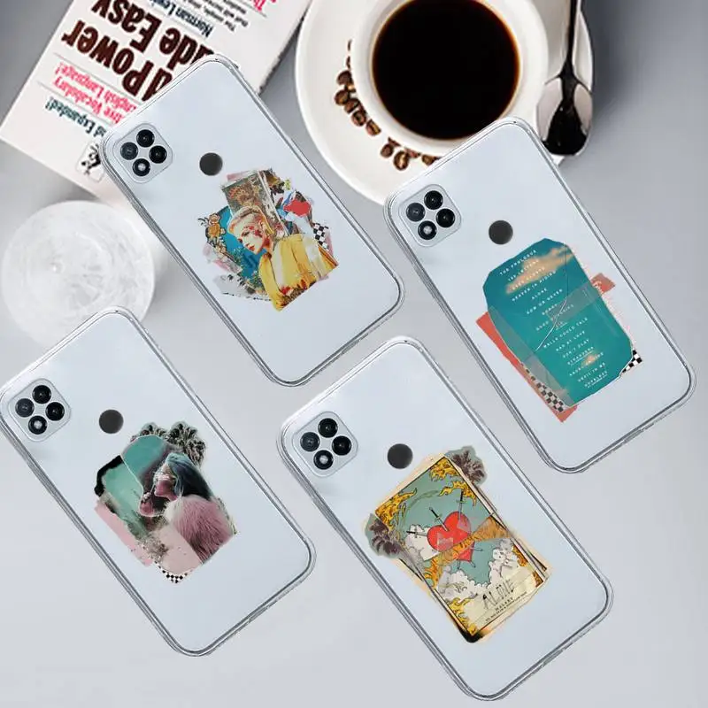 

Halsey Hopeless Fountain Kingdom Phone Case Transparent for Xiaomi redmi note 8 9 10 11 t lite pro ultra mix 4 k40
