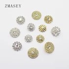 Оптовая продажа 10 шт. разных размеров, Стразы для шитья, пуговицы, аксессуары для шитья одежды, скрапбукинга